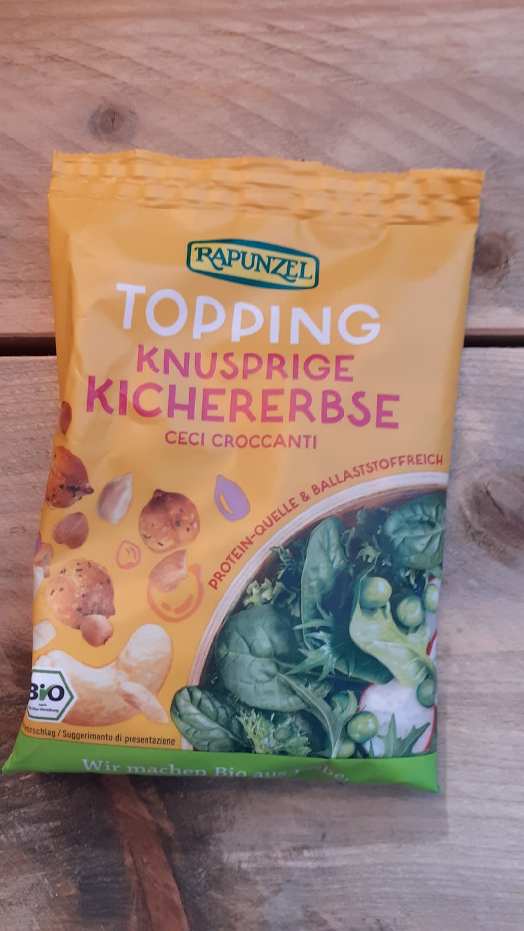 Knuspriges kichererbsen Topping- NAturhaus Noerdlingen