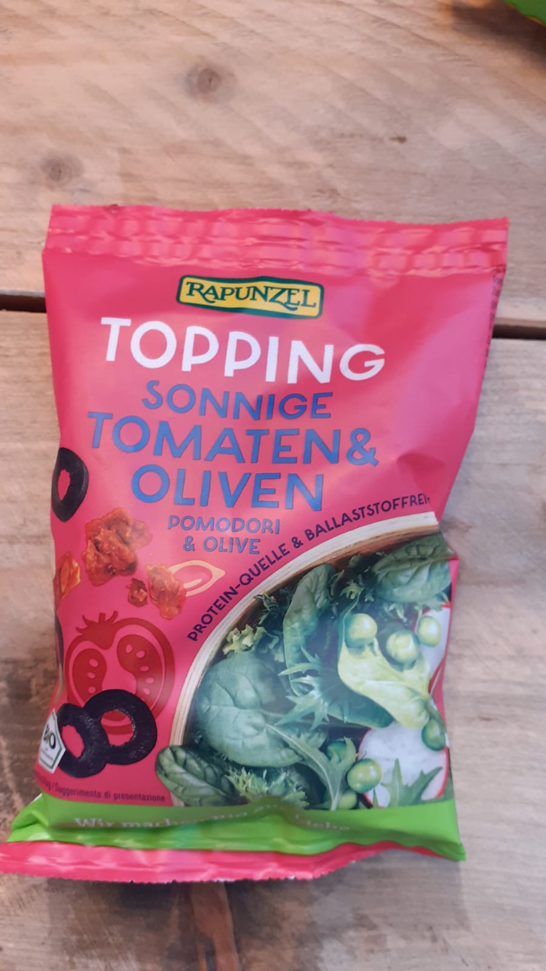 Topping sonnige Tom, Olive Naturhaus Noe