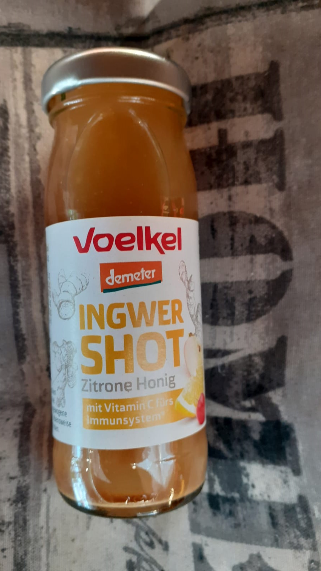 ingwer shot- zitrone Naturhaus Noe